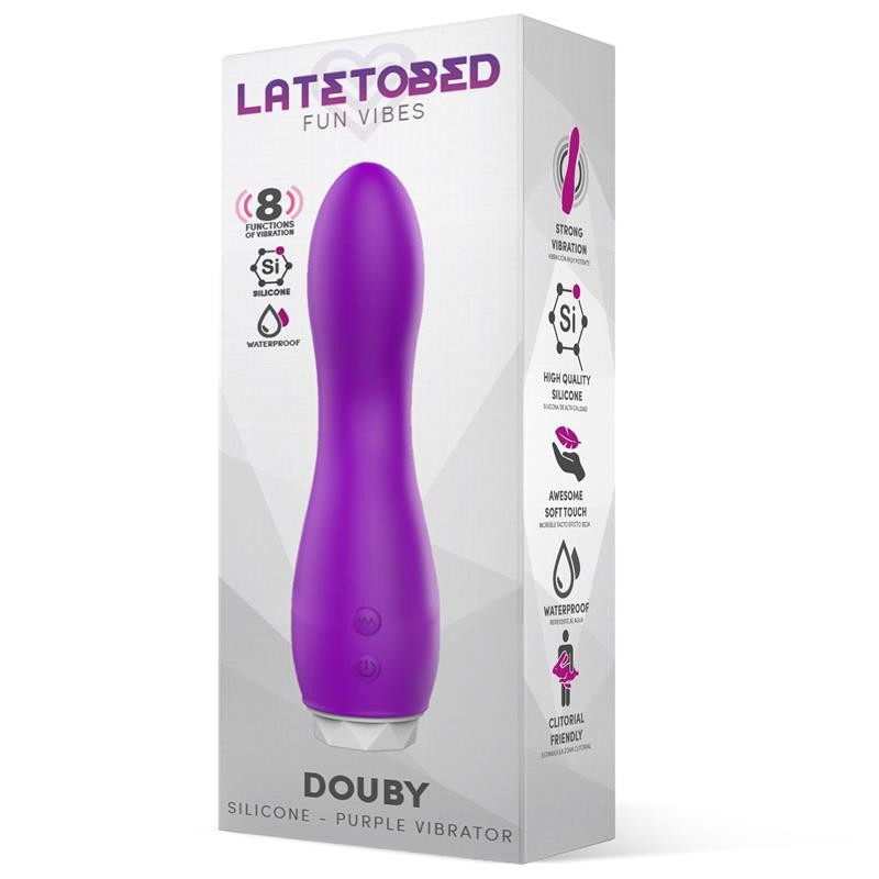 Вибратор для женщин Douby Vibe Silicone Purple. Артикул: IXI65687