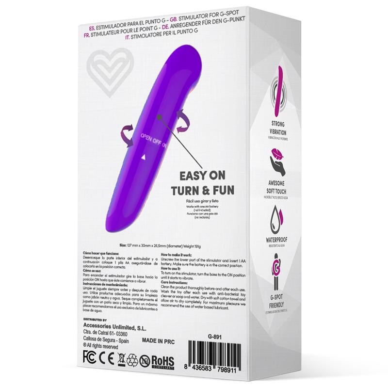 Мини вибратор Denzel Stimulator Easy Quick Purple. Артикул: IXI65688