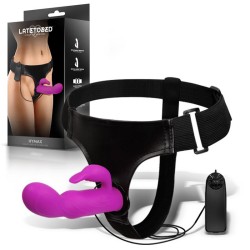 ������� � ��������� Hymax Strap-On Harness Multi-speed Vibe Rabbit Remote Control
