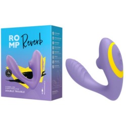 Reverb G-spot Clitoral Suction Device Purple Dual Vibrator