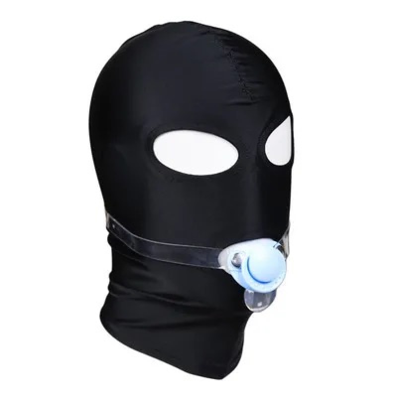Кляп соска с прозрачным ремешком Pacifier Shape Gag. Артикул: IXI65728