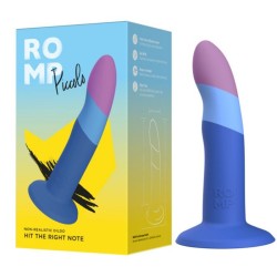 ������������� �� �������� Piccolo Silicone Dildo Tricolor Suction Cup