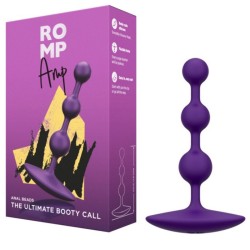 �������� ���������� Amp Purple Flexible Silicone Anal Beads