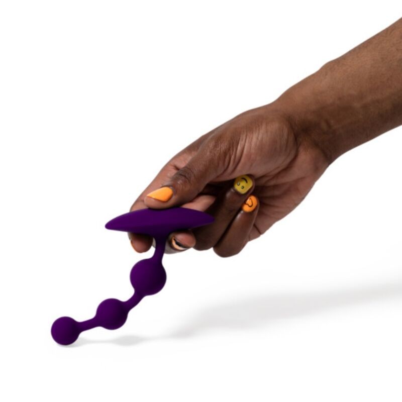 Анальный стимулятор Amp Purple Flexible Silicone Anal Beads. Артикул: IXI65741