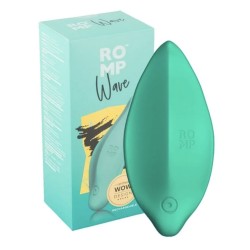 ������������ �������� Wave Vibrator Clitoral Stimulator Ergonomic Shape Aqua Green