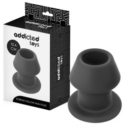Extreme Hollow Anal Plug Silicone