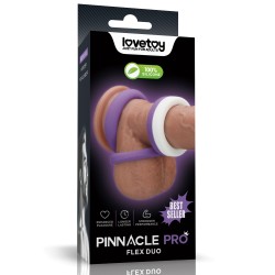 ������� ����������� ������ Pinnacle Pro Flex Duo Cock Ring