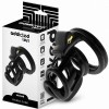 Locked Gilden Cage Silicone Penis Cage