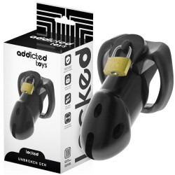 Locked Unbroken Den Penis Cage Chastity Belt Men