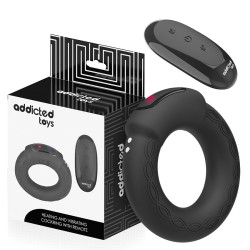����������� ������ � ��������� Heating Effect Vibrating Cock Ring Remote Control