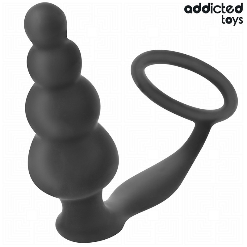 Анальная пробка с кольцом Anal Plug Ring Silicone. Артикул: IXI65836