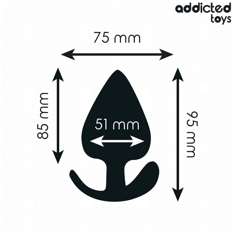 Анальная пробка Anal Plug Silicone Black. Артикул: IXI65850