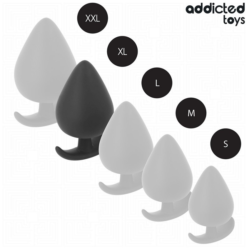 Анальная пробка Anal Plug Silicone Black. Артикул: IXI65850