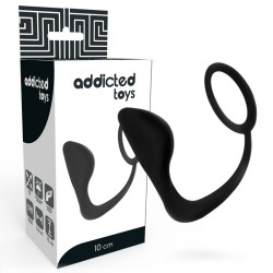 �������� ���������� � ������� Anal Plug Black Penis Ring