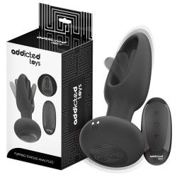 �������� ������ � ��������� Anal Plug Vibrating Tongue Remote Control