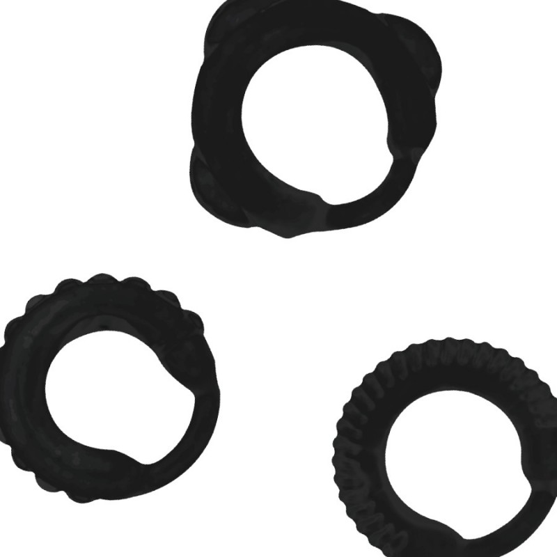Набор эрекционных колец C-Ring Set For Penis. Артикул: IXI65888