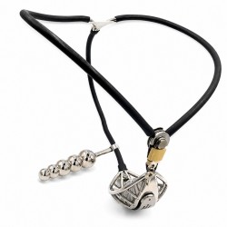 ���� �������� � �������� ������� Invisible Chastity Belt Anal Plug