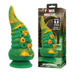 ������������� �� �������� Abyssal Colossus Rippled Monster Silicone Dildo