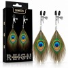 ��������� ��� ������ Rebellion Reign Nipple Clamp Peacock Feather Tassles