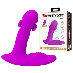 Two-Sided Bauer Pink Prostate Massager