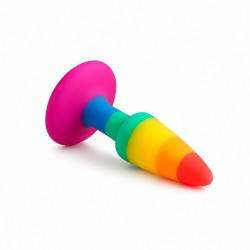 ������� �������� �������� ������ Pride Colorful Silicone Anal Plug
