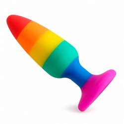 ������� �������� �������� ������ Pride Colorful Silicone Anal Plug