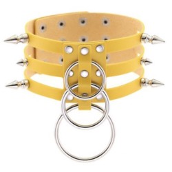 ������� ����� � ������������ �������� �� ��� Neck �ollar Spikes Rings