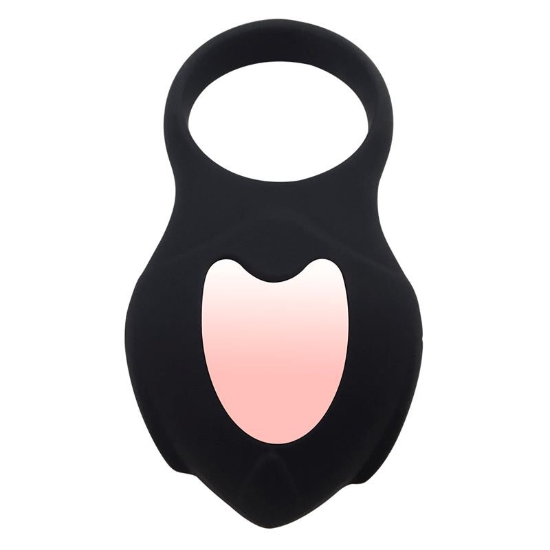 Насадка на пенис Darkblack Vibrating Ring Led Remote Control. Артикул: IXI66256