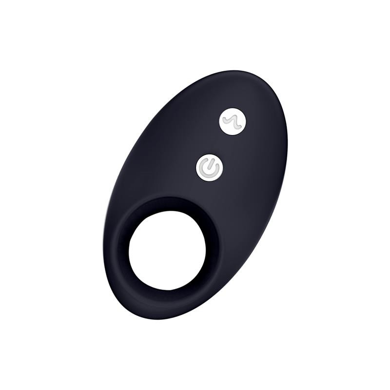 Насадка на пенис Darkblack Vibrating Ring Led Remote Control. Артикул: IXI66256
