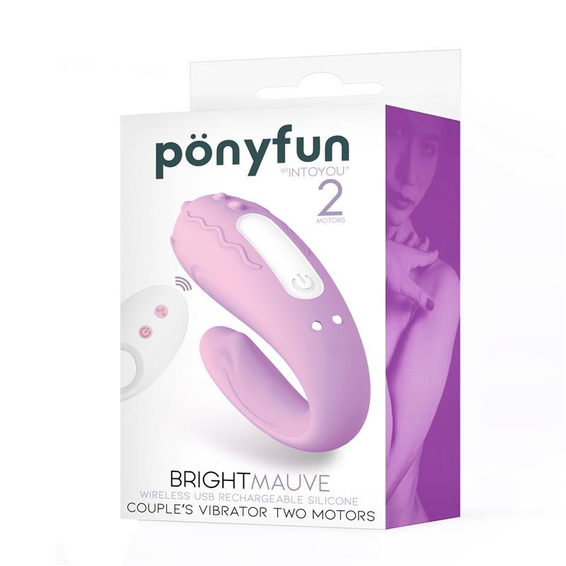 Вибратор для пар Brightmauve Couples Vibrator Two Motors Remote Control. Артикул: IXI66259