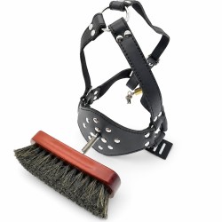 Horse Shaped Binding Gags Shoe Brush