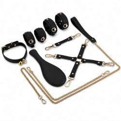 ����� ��� ������� ��� � �������� Bondage Gear Leather Kit