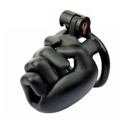 3D Printed Fist Grip Chastity Cage