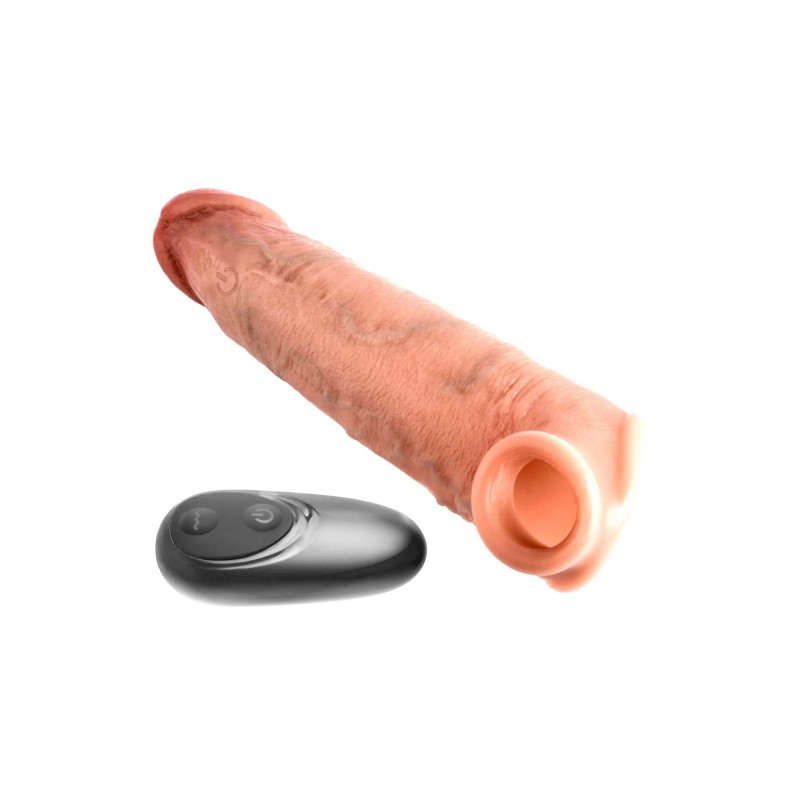 Realistic Vibrating Silicone Penis Sleeve. Артикул: IXI66432