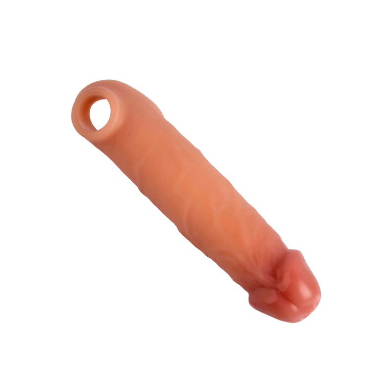 Hyper-Real Silicone Penis Sleeve Plus 4cm. Артикул: IXI66435