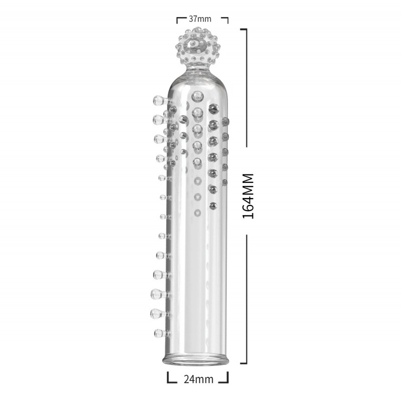 Jelly Crystal Textured Penis Sleeves Set. Артикул: IXI66447