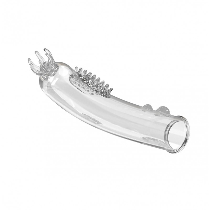 Jelly Crystal Textured Penis Sleeves Set. Артикул: IXI66447