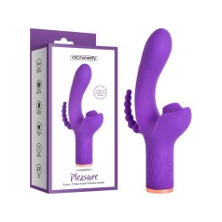 Luxury Triple-Action Vibrator-Sucker
