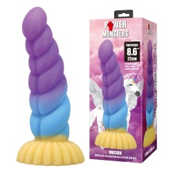 ������������� ��� �������� Unicorn Rippled Monster Silicone Dildo