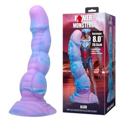 ������������� ��� �������� Alien Rippled Monster Silicone Dildo