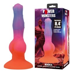������������� ��� �������� Hercules Rippled Monster Silicone Dildo