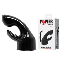 Dual Stimulation Wand Massager Head