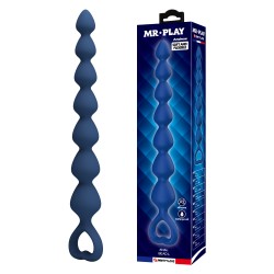Anal Stimulator Anal Bead Large Blue Ring