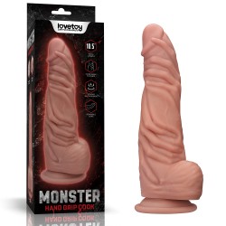 ������������� �� �������� Monster Bendable Hand Grip Cock 10.5
