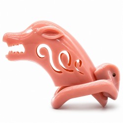 ������� ���� �������� Resin Pig Head Shape Chastity Device
