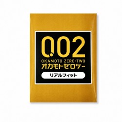 Okamoto Zero Two Real Fit 0.02 Ultra-Thin Condoms