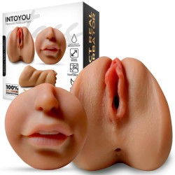 Jess Super Realistic Vagina Anus Mouth Masturbator Men