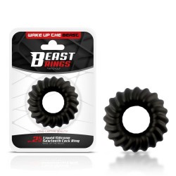 ����������� ������ Penis Ring Sawtooth Liquid Silicone