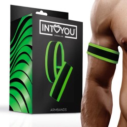 ������ �� ���� Glow In The Dark Velcro Armbands