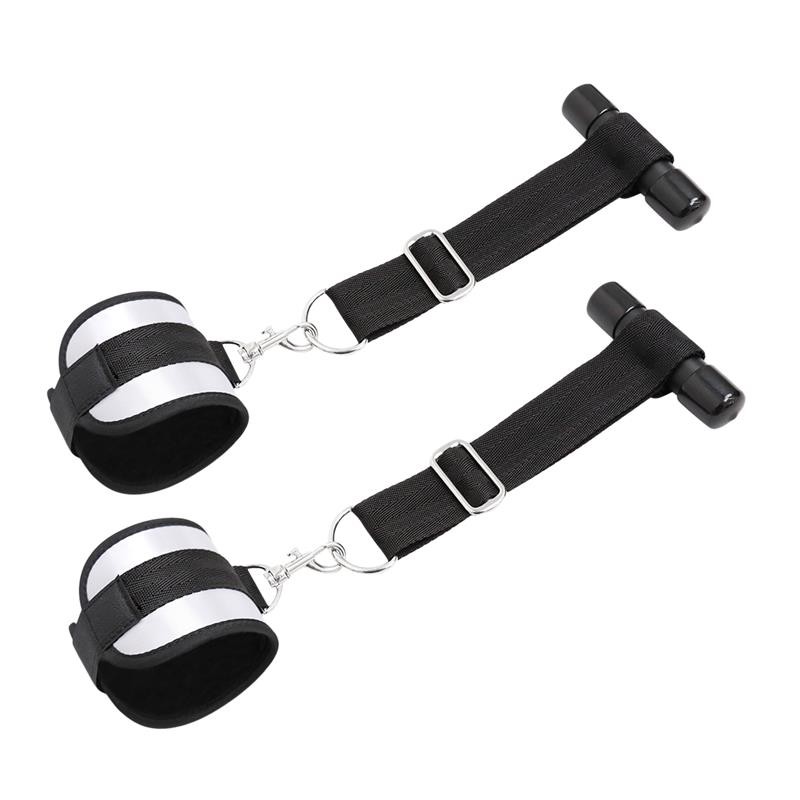 Фиксаторы для двери с наручниками Door Restraint Kit Adjustable Removable Cuffs. Артикул: IXI66685